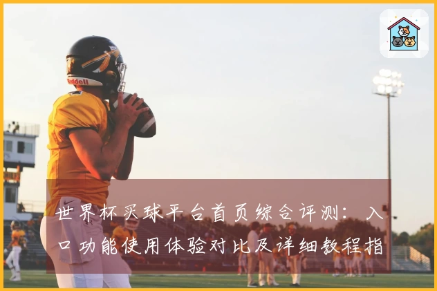 世界杯买球平台首页综合评测：入口功能使用体验对比及详细教程指引